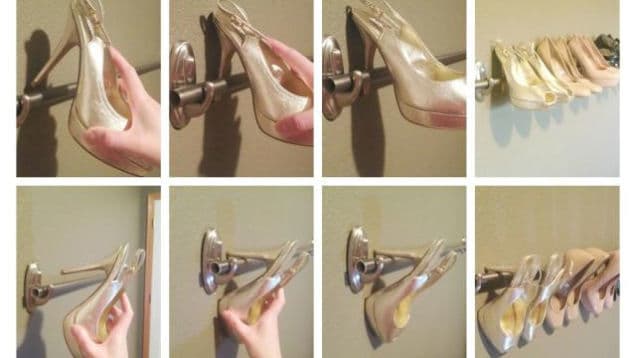 5. Ajaibnya, Bisa Dibikin Buat Rak Sepatu Juga