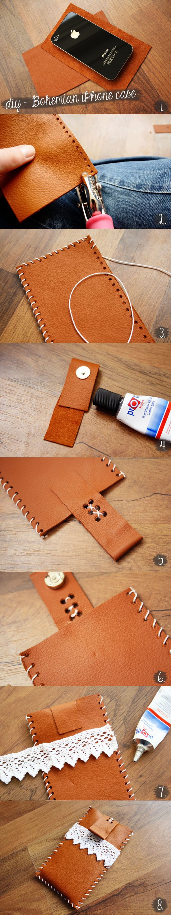 10. Suka Jahit – Menjahit? Yuk Bikin Case Smartphone dari Kulit Ini