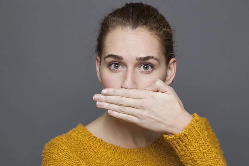 Image result for woman for fresh breath