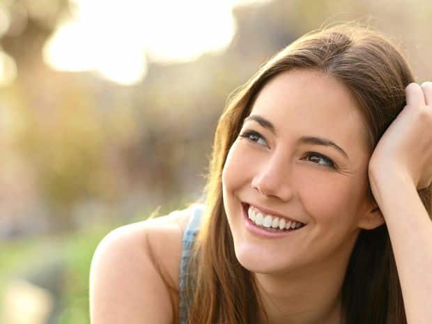Image result for woman thinking happiness