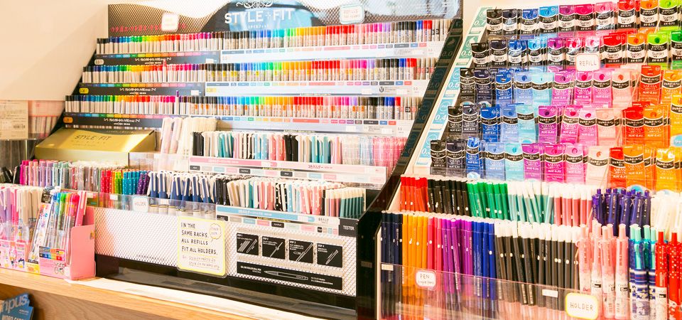 Image result for woman at stationery