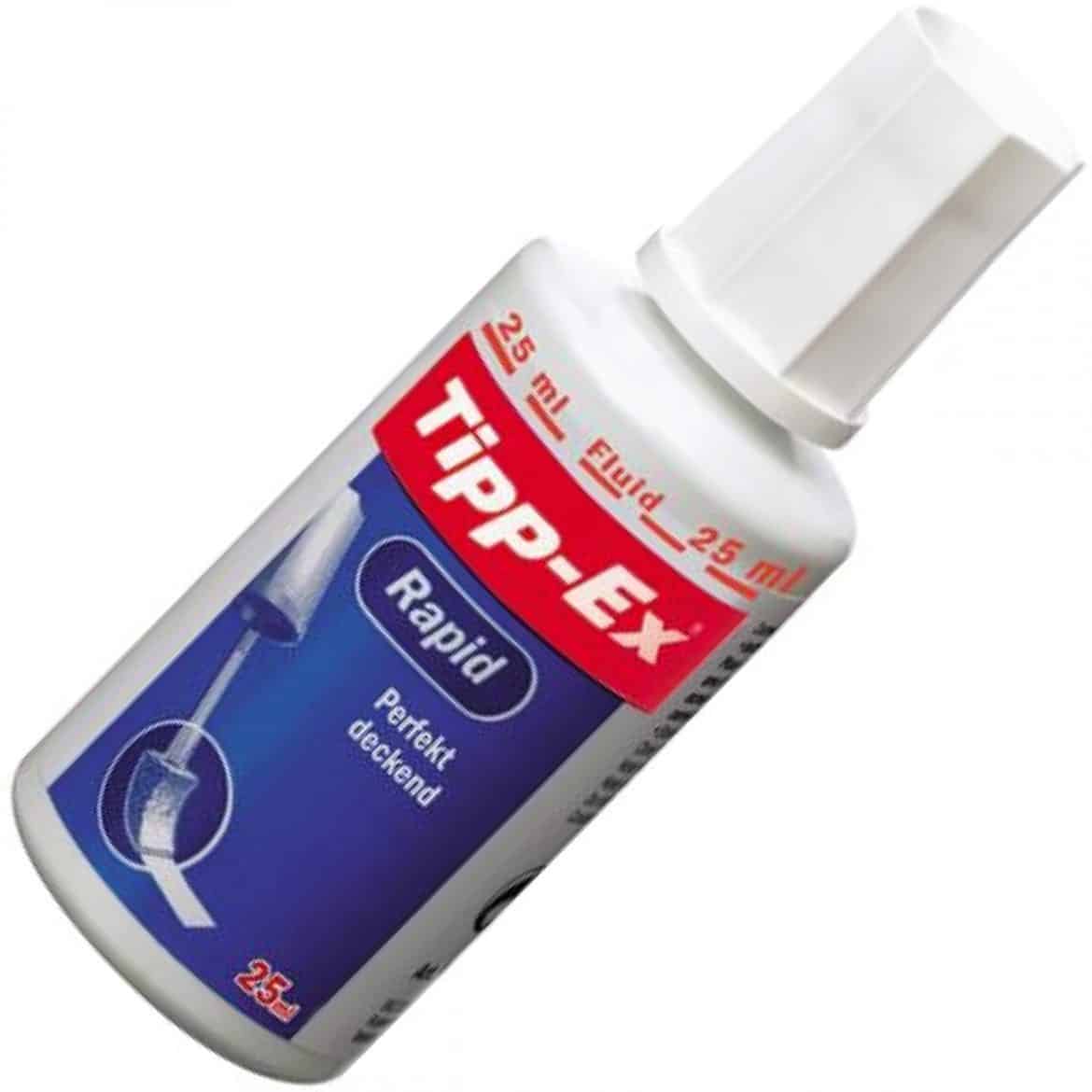 5. Mengencerkan Tip - Ex
