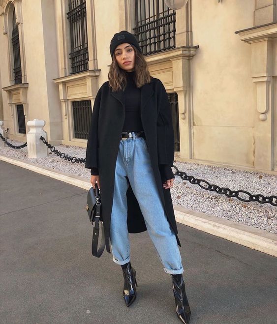 gaya baggy jeans